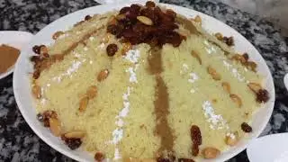 سفة الكسكس بالحليب بتفويرة وحدة ساهل ماهلة 👌🏼