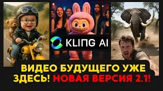 Kling AI 2.1 &mdash; НОВАЯ ЭРА ВИДЕО! Теперь ещё реалистичнее? Обзор и примеры