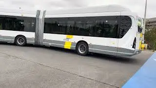 De Lijn Iveco E-Way articulated electric bus in Leuven (VL)