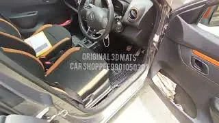 3d Mats Original Universal Size fits all Cars, set of 5 pcs