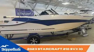 2023 Starcraft 210 SVX IO Deck Boat Tour SkipperBud's