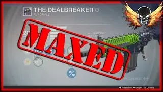 The Dealbreaker Maxed! Crucible Vendor Legendary Auto Rifle The Taken King