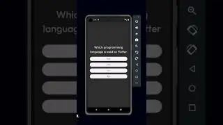Quiz app ui | Flutter | Dart 