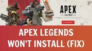 Apex Legends Won't Install In PC - Error: Redistributable Package (DirectX) Not Installed 4294967287