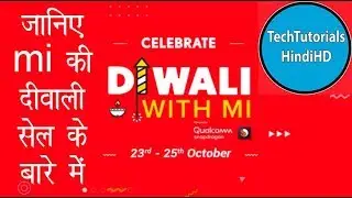 unbelivible offers on mi  Diwali sale on 23 october 2018
