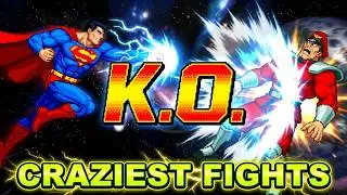 Justice League vs Street Fighter (Superman Extended Arcade Mode) Who Wins the Craziest Fights?