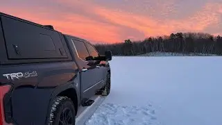 Winter Camping, Spider Lake