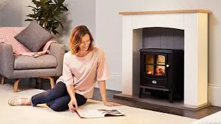 Dimplex Oakmead Optiflame Electric Fireplace Suite - OKM20