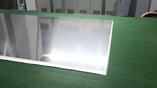 Stainless steel sheet leveling