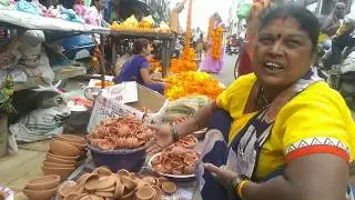 Diwali Shopping in Indore at River Side Roads । #DiwaliShopping । #Diwali