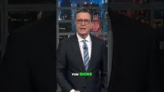 Colbert ROASTS Protest Signs! (Home Alone Gets SHADY)