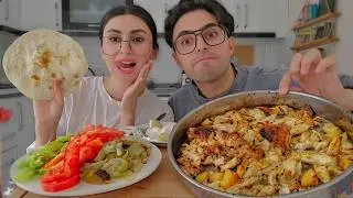 اكلنا فاهيتا دجاج بس غيـــر