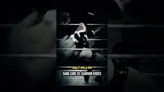Sami Zane vs. Karrion Kross. #WWE #nightofchampions #samizayn #karrionkross #prowrestling