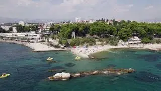 Croatia - Split Drone Ovcice Beach 🇭🇷 [4K] Clip 3