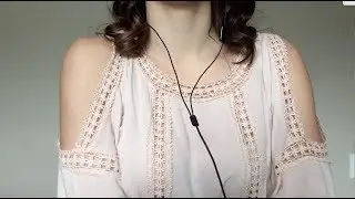ASMR! Shirt + skin scratching