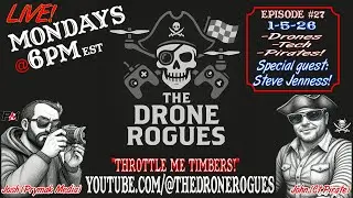 The Drone Rogues Welcome Steve Jenness aboard