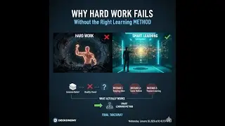 Why Hard Work Fails Without the Right Learning Method