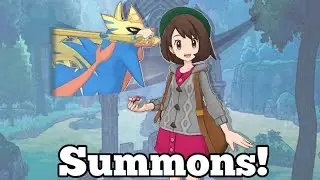 Gloria And Zacian Summons! | Pokemon Masters EX