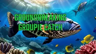 Getting Spooled by a BIG Black Grouper Amature hour 😆
