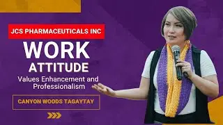 Best Motivational Speaker Toni Miranda on Work Attitude and Ethics for JCS Pharmaceuticals