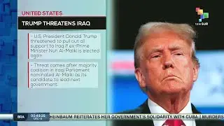 Pres. Donald Trump threatens Iraq