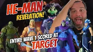 HE-MAN REVELATION FIGURES: Entire Wave 1 Scored During Target Toy Hunt!