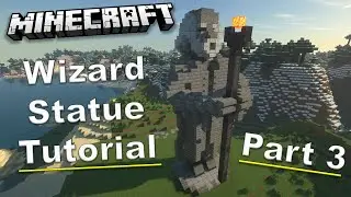 Minecraft - Wizard Statue Tutorial Part 3