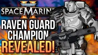 Holy Terra, Space Marine 2: RAVEN GUARD CHAMPION УТЕЧЕНА В СЕТЬ! Выглядит просто СУПЕР...