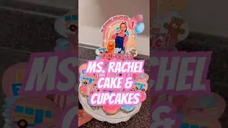 Торт и капкейки от мисс Рэйчел #KenzieGrwm #GrwmKenzie #MsRachel #BirthdayCake #TheButterCremeQueen