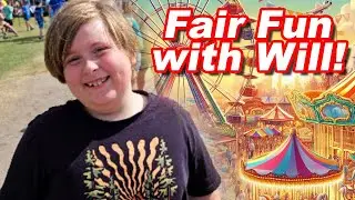 Will&rsquo;s Epic Adventure at the Isabella County Fair! 🎡✨