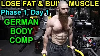 Charles Poliquin GERMAN BODY COMPOSITION Full Body WORKOUT to Burn Fat & Build Muscle: Phase 1 Day 1