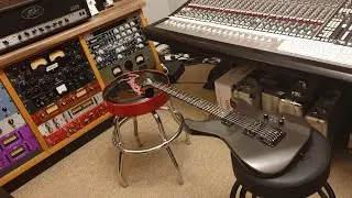 1987 Jackson USA Custom Shop Dinky Bolt-On Gunmetal Grey Kahler Tremolo 2H Guitar Up Close Video