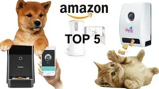 TOP 5 PET TOYS & PET FEEDER ON AMAZON ► CONTROLLED WITH YOUR SMARTPHONE