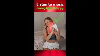 Red light therapy with music is more enjoyable - Mito Mobile Super handheld panel with music
