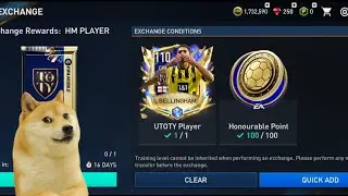 HM PLAYER EXCHANGE | TOTY EXCHANGE IN FIFA MOBILE