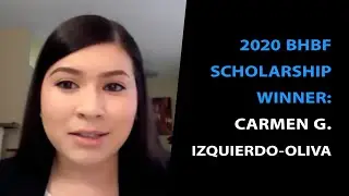 2020 Beverly Hills Bar Foundation Scholarship Winner: Carmen G. Izquierdo-Oliva