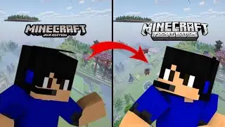 Minecraft - How To Convert Java World To Bedrock And Pocket Telugu