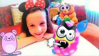 We change the characters of Furby Bum. Overview of Interactive Toys Furby Boom