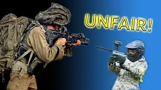 IDF soldier obliterates little kids - KILL STREAK | Magfed Paintball