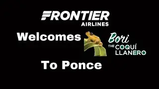 Frontier Airlines Airbus A321-271NX (Bori the Coqui Llanero) Landing At Mercedita Airport. (PSE)