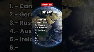 Guess 10/10 Countries #guess #country #geography #quiz #challenge #trivia