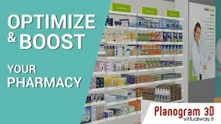 Planogram3D - 3D software for pharmacy design and shelf optimization