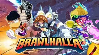 A EXPERIÊNCIA DE JOGAR BRAWLHALLA COM MAIS AMIGOS!!!