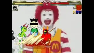MUGEN Donald Solo a5 Soul New(8p) VS Team Donald