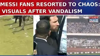 Messi Visit Turns Chaotic In Kolkata: Football Icon Leaves Site, Security Beefed Up | Watch