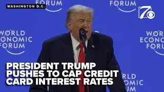 President Trump pushes to cap credit card insurance rates