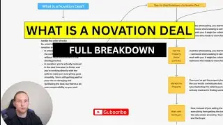 What is a novation deal ?