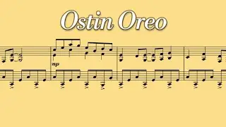Ostin Oreo (Official Score Video) - David Bluefield