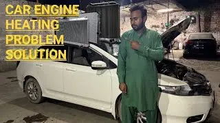 Honda city engine heating problem solution radiator service Honda city heatup issue solution 