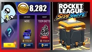 Massive Crate Opening In Rocket League SideSwipe!